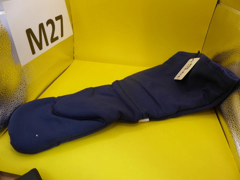 Guante Horno Guantelete AGA Azul Oscuro Tradicional Genuino Aga Nuevo Foto 4 de 4