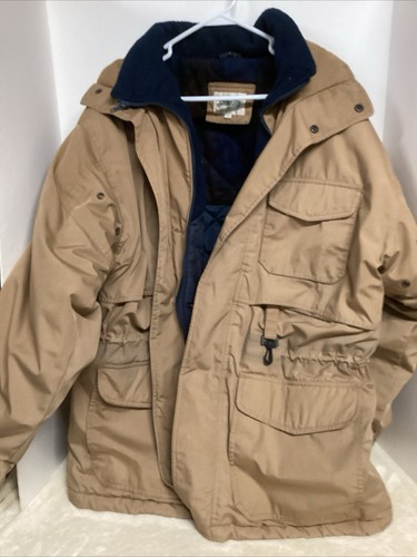 St. John's Bay Regular Fit Parka Jacke Herren Lg Braun Beschreibung lesen. LESEN