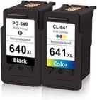 2x Generic PG-640XL CL-641XL Ink For Canon TS5160 MG2160 MG3560 3660 MX376 MX456