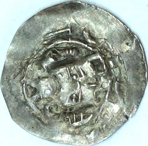 Österreich 1 Pfennig 1183 - 1200 Adalbert im Panzer Salzburg Friesach Silber - Bild 4 von 8