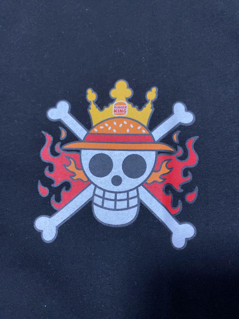 One Piece Burger King 70th Anniversary T-Shirt Sanji | eBay