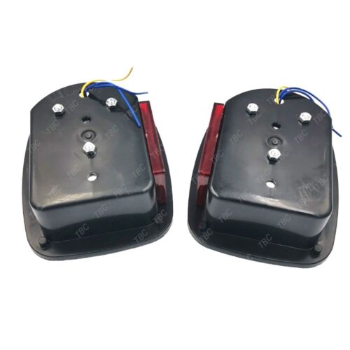 Pair Tail Lights Lamp Rear Brake Turn Stop Reverse for Jeep Wrangler CJ7 / LH+RH - Imagen 6 de 7