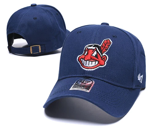 Cappelli Cleveland Indians berretto a scatto nuovo regolabile logo ricamato berretto baseball - Foto 4 di 13