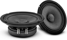 Pair DS18 PRO-CF6.4SL 6.5" Slim Motorcycle Car Water Resistant Mid Range Speaker