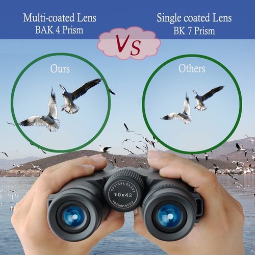 Gosky 10x42 Roof Prism Binocular HD Professional Binoculars with Phone Mount - Picture 7 of 9