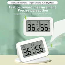 Digital Mini LCD Thermometer Hygrometer Humidity Temperature Meter Indoor Use