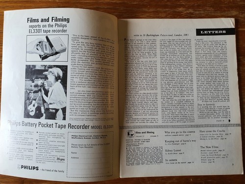 Films And Filming - Vintage Movie Magazine - June 1965 The Hill Cover - Picture 5 of 6