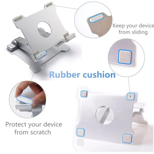 6-15 in Adjustable Aluminum Tablet Stand Holder for iPad air/mini/Pro Surface 15 - Picture 7 of 10