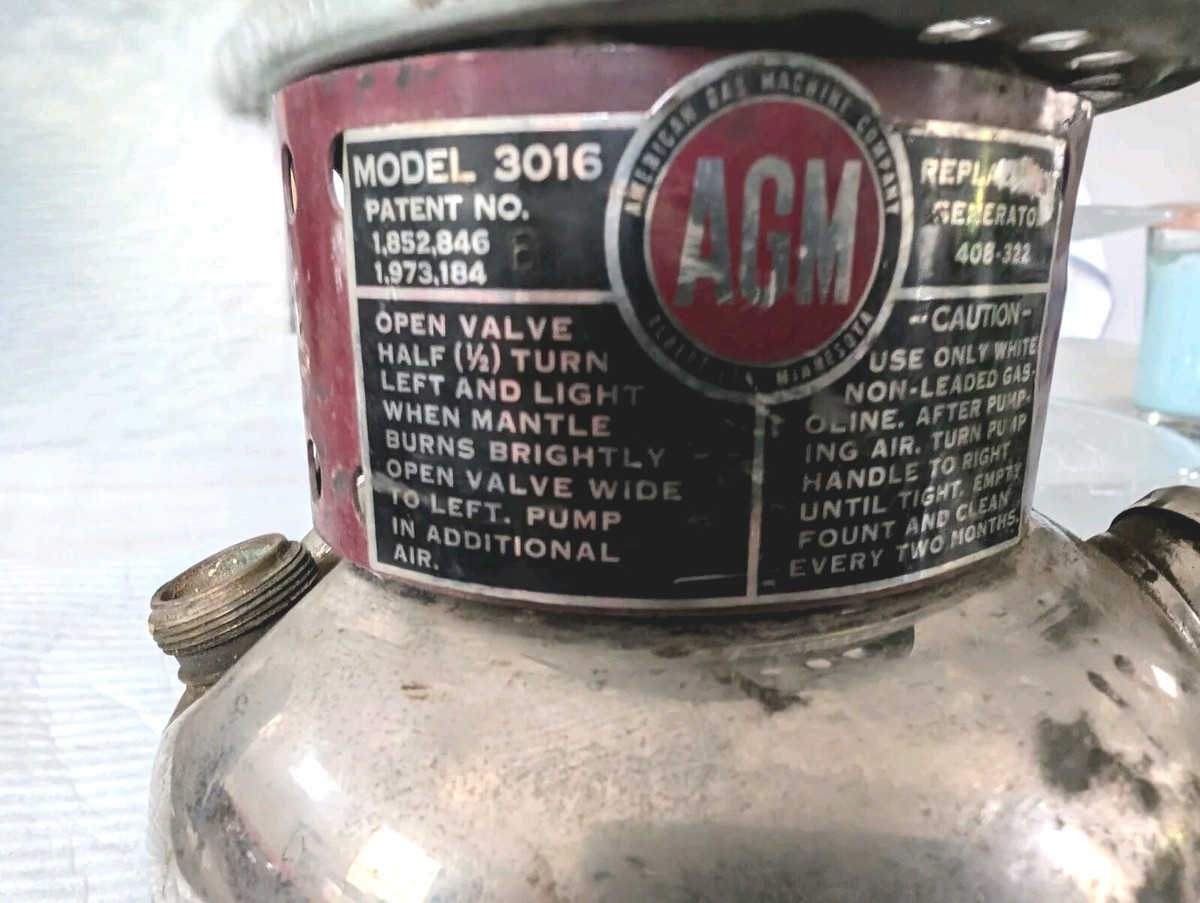 Antique AGM American Gas Machine Lantern Model #3016 | eBay Antique AGM American Gas Machine Lantern Model #3016 | eBay