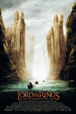 The Lord Of The Rings: The Fellowship Of The Ring - Movie Poster (Argonath)