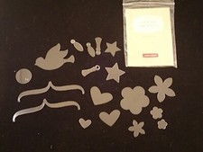 Close to My Heart Clear Shapes Variety Pack W619 18 pieces NEW Scrapbooking