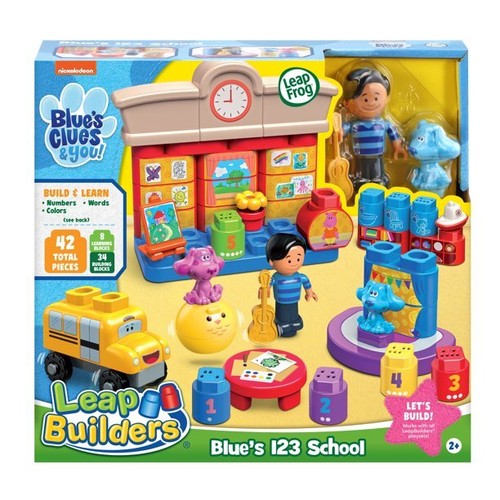 Nickelodeon Leap Frog Leap Builders Blue's Clues 123 School NEW Free Shipping ! - Picture 2 of 3