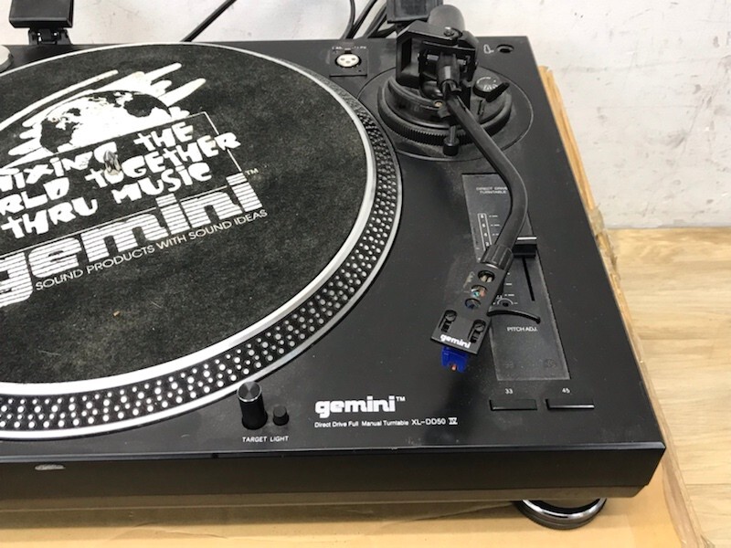 Gemini XL-DD50 IV Direct Drive Turntable with Cartridge Gemini XL-DD50 IV Direct Drive Turntable with Cartridge
