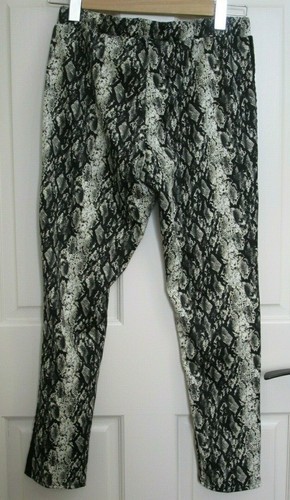 Wonder Nation Animal Print Legging Pant Girl Size XL 14-16 27x25 Stripe 45-24967 - Picture 4 of 6