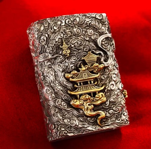Neu Zippo Ölfeuerzeug Hase Gold oder Silber mit Box - Bild 3 von 11