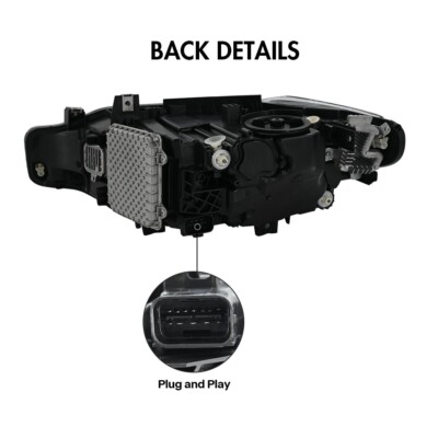 SPYDER 5084361 Spyder 12-14 BMW F30 3 Series 4DR Projector Headlights - LED DRL