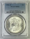 1901-O Morgan Silver $1 Dollar Coin PCGS MS 62 (6) E