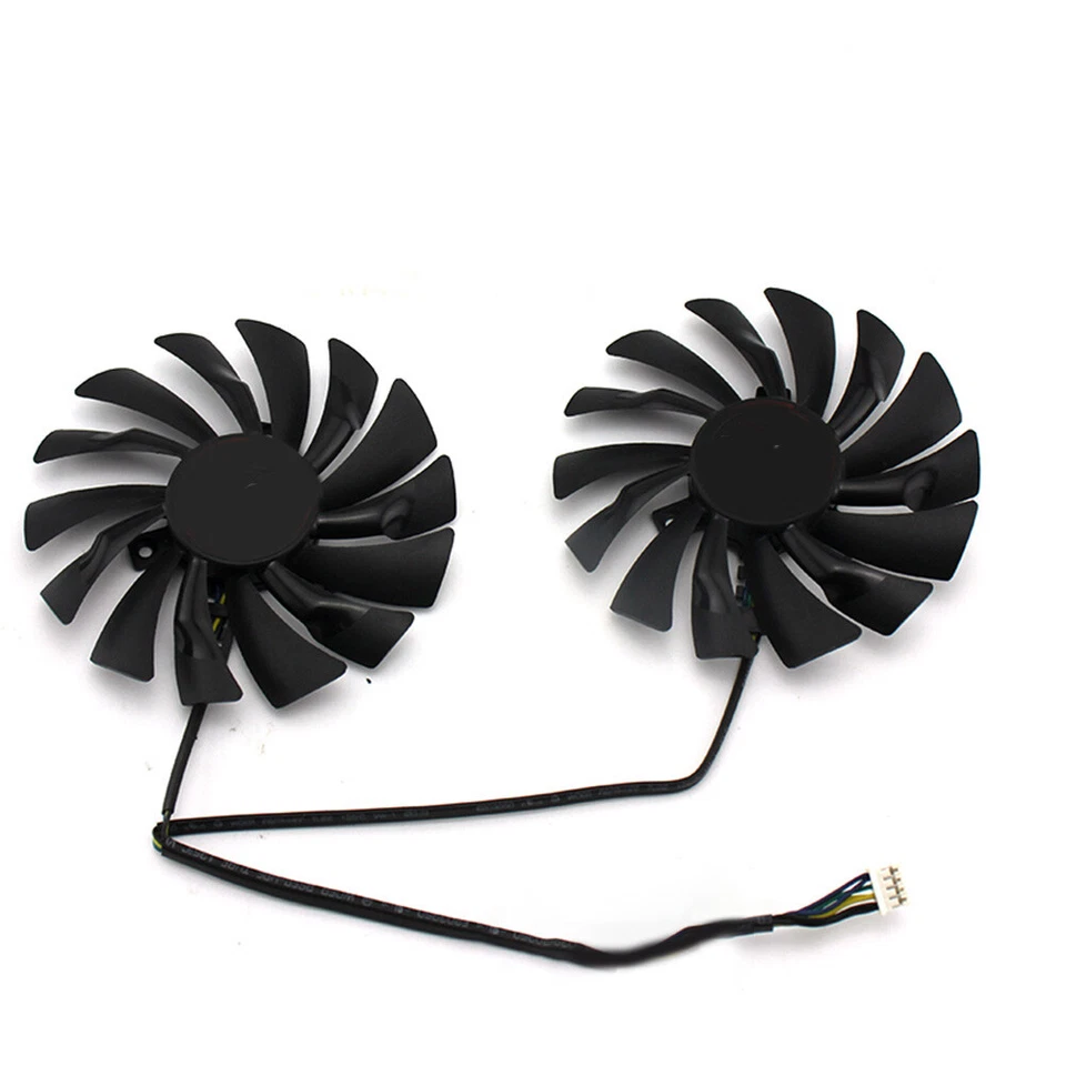 95mm MSI GTX 960 970 980 GAMING Dual Fan PLD10010S12HH 4Pin 5Pin 6Pin DC 12V - Image 2 of 2