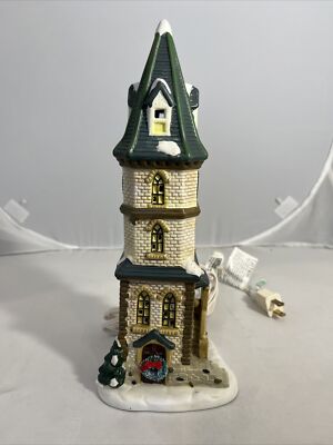 St. Nicholas Square Village Collection ~ CLOCK TOWER Christmas