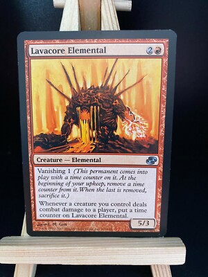 Lavacore Elemental Weltenchaos Magic Karte MTG Englisch x