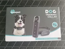 Hawpet Dog Training Shock Collar w/Remote - Size Medium - New