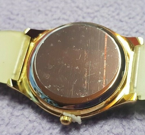 Orologio Michal Negrin Quarzo Bellissimi Fiori Cinturino Plastica Israele - Foto 6 di 7