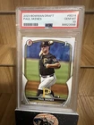 2023 Bowman Draft Paul Skenes 1st Paper Prospect #BD-14 PSA 10 Pirates LSU