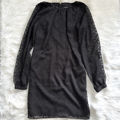 white christmas dresses Ribbed Long Sleeve Black Pencil Dress