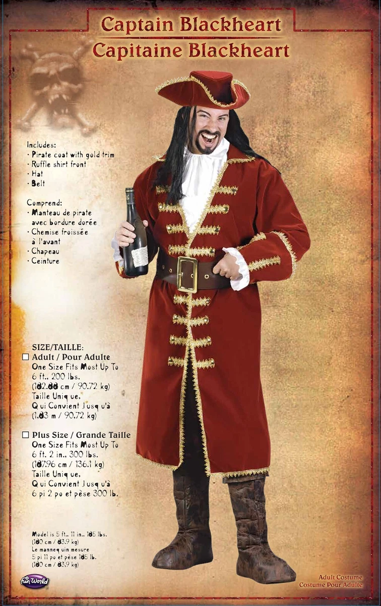 Captain morgan costume deals