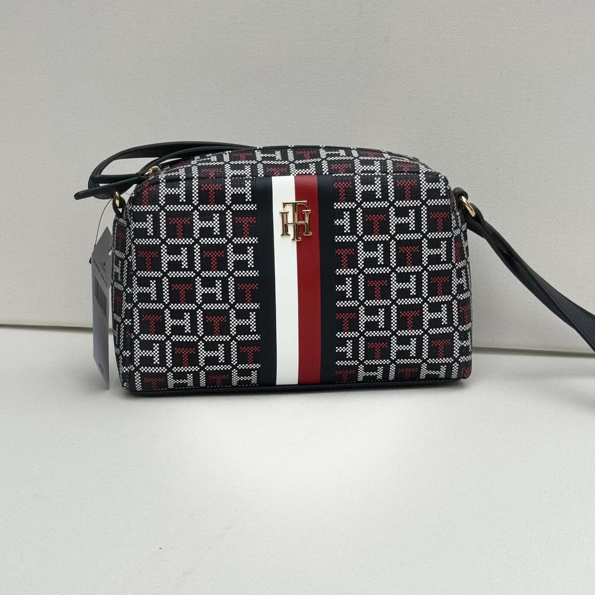 Tommy Hilfiger Crossbody Camera Logo Blue Red women