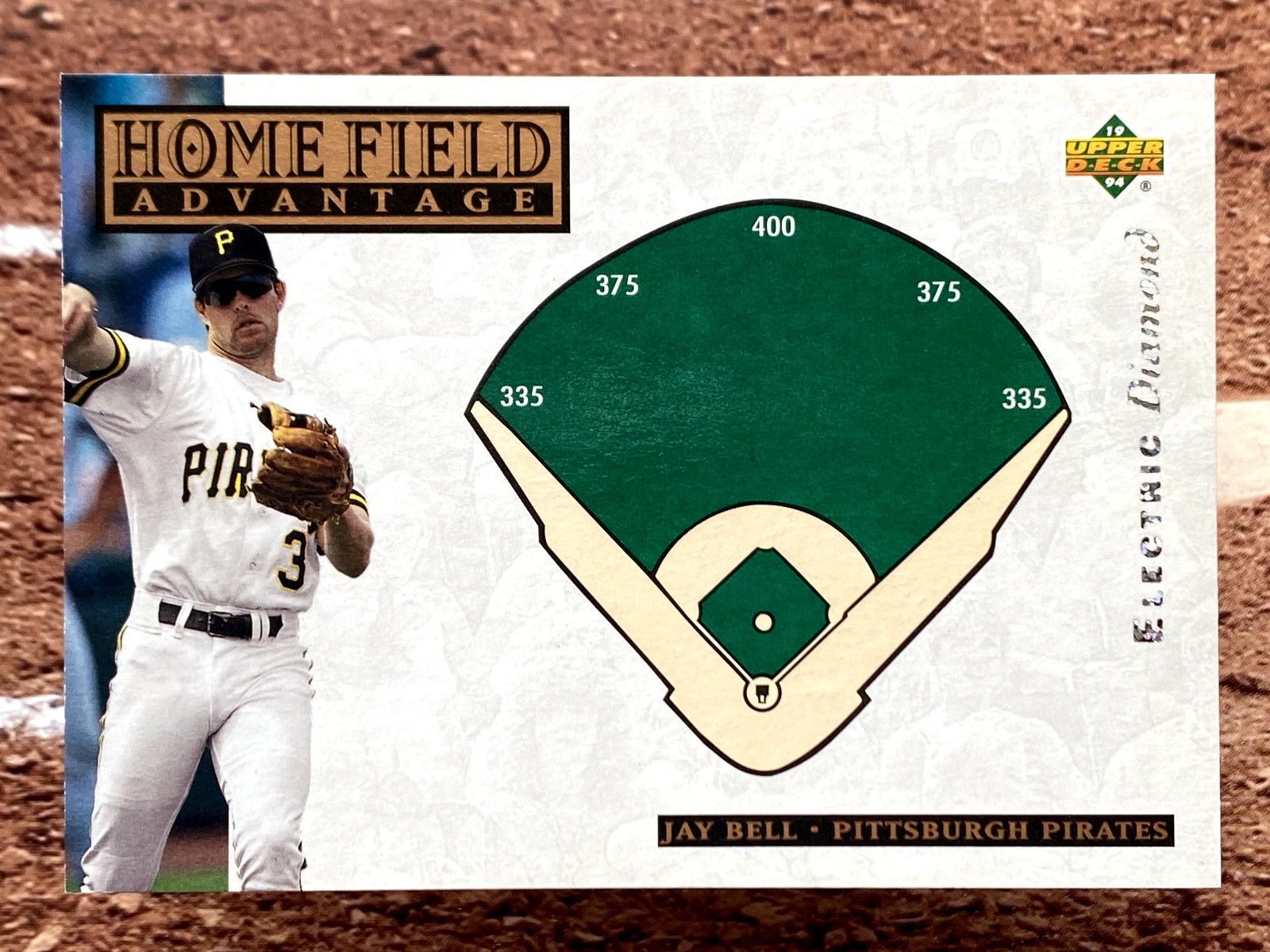 Jay Bell 1994 Upper Deck Electric Diamond #277
