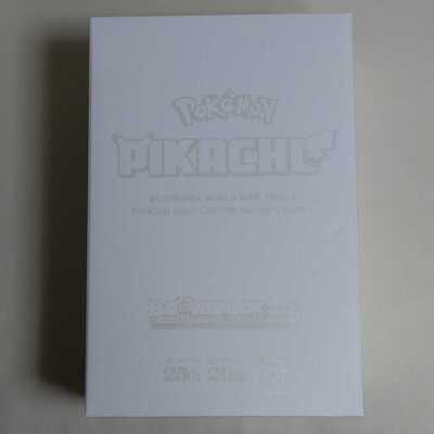 BE@RBRICK PikaChu Gold Chrome Ver. 100% & 400% Pokemon Bearbrick