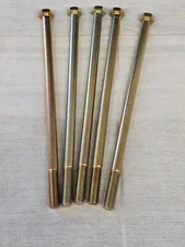 5 8" Hex Head Bolt M10x1.0 M10 1.0 Metric Automatic Machine Screw Grade 8 Zinc