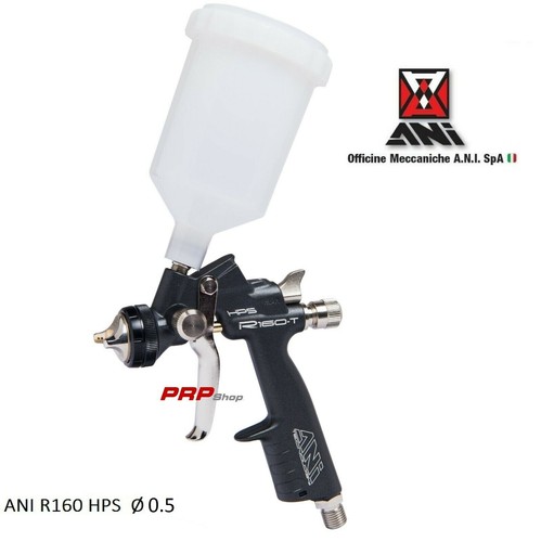 Ani R160/T Hps 0.5 Mini Aerografo Pistola A Spruzzo Verniciatura ex Ani R150/T - Picture 12 of 12