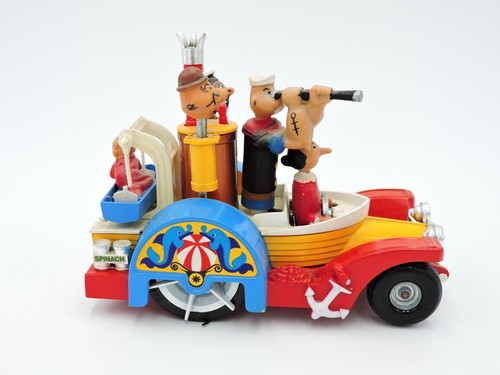 POPEYE Paddle Wagon 802 die cast 1967 Corgi Comics with Original Box vintage - Picture 3 of 15