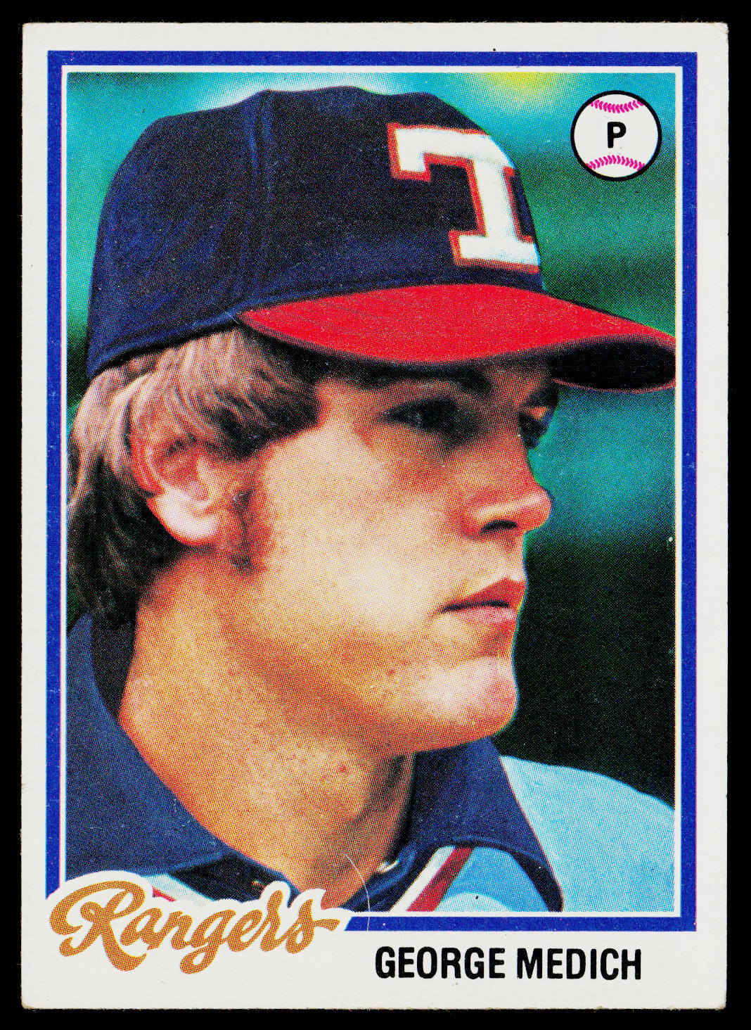 George Medich 1978 Topps #583 Texas Rangers