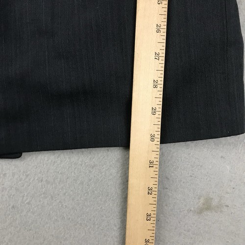 Ermenegildo Zegna Blazer Mens 42 Gray Woolen Striped Double Breasted Button Up - Picture 9 of 9