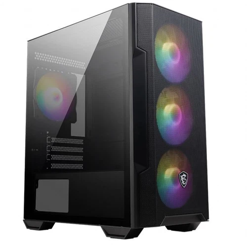 MSI MAG FORGE M100R Micro ATX Case, 1x USB 3.2, 2x USB 2.0, 1x Audio, 1x Mic,...