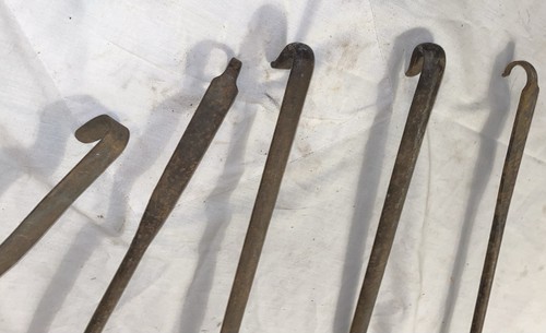 ANTIQUE 19th CENTURY BLACKSMITH FORGED WROUGHT IRON LADLE & STRAINER LADLE LOT - Picture 3 of 5