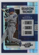 2022 Panini Chronicles Contenders Optic Hyper Prizm 4/299 Patrick Mazeika 03rx