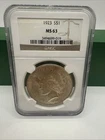 1922 Peace Dollar MS-63 NGC #50315