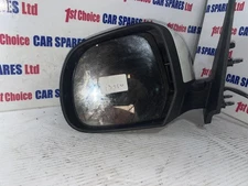 NISSAN MICRA MK4 2013  PASSENGER LEFT ELECTRIC WING DOOR MIRROR E20209239 WHITE