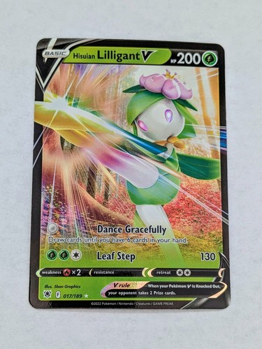 Hisuian Lilligant V 017/189 Ultra Rare Holo (Astral Radiance, 2022)
