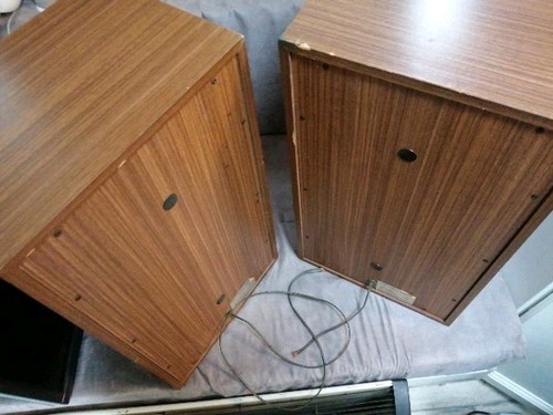 Hifi Lautsprecher LB 50 Boxen Speaker 3 Wege 50W/70W 4Ohm Q-1600 Retro Anlage - Bild 2 von 5