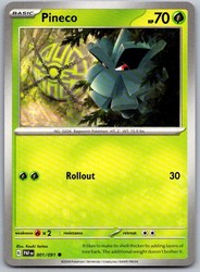 Pineco 001/091 Paldean Fates Common