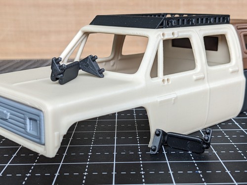 Axial SCX24 Chevy 1/24 Scale Body 155mm (Gladiator) RC Crawler Truck Overland - Picture 9 of 16