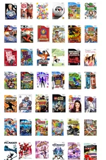 Nintendo Wii Games - Free Shipping - Pick & Choose - Good Refurbished