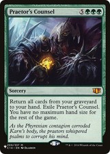 Praetor's Counsel 209/337 NM Normal The List Reprints MTG EN