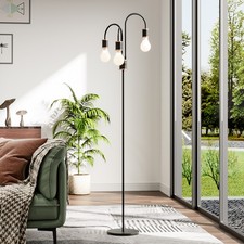 Modern Floor Lamp Free Standing 3 Head Light for Living Room Bedroom Home Office