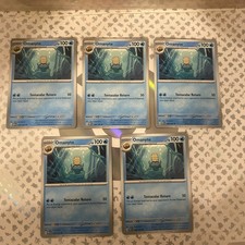 5 x Omanyte (138/165) Pokemon [Scarlet & Violet 151] Near Mint